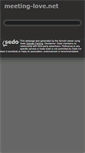 Mobile Screenshot of meeting-love.net