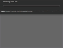 Tablet Screenshot of meeting-love.net